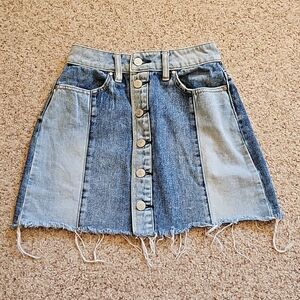 PacSun Womens Denim Skirt 